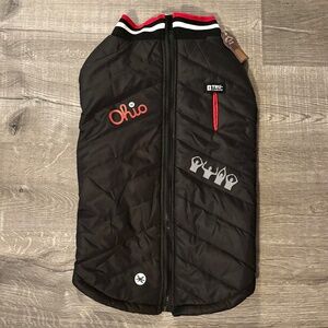 ⭕️🏈🏟 Ohio State Dog Jacket NWT